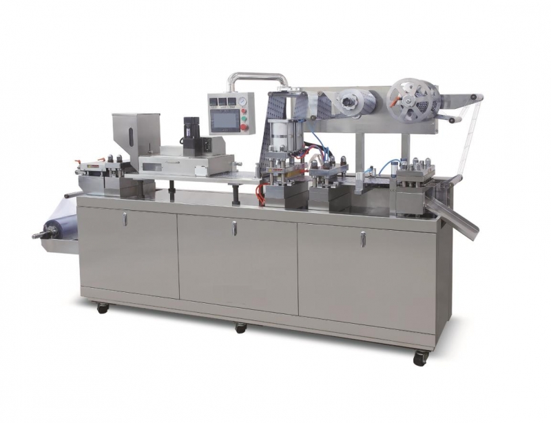 DPP250 Flat Plate Automatic Blister Packing Machine for capsule tablets